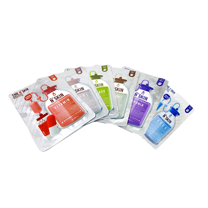 [THE N’SKIN] Beauty Care Package - Face Mask Pack(Six types)