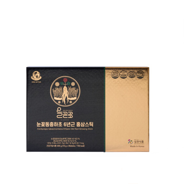 Cordyceps takaomontana 6Years Old Red Ginseng Stick