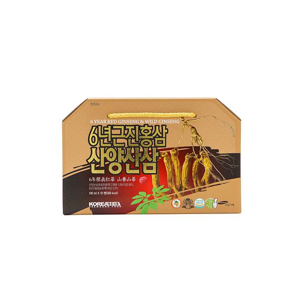 6-year-old Korea Red Ginseng and  Mountain Ginseng view 2