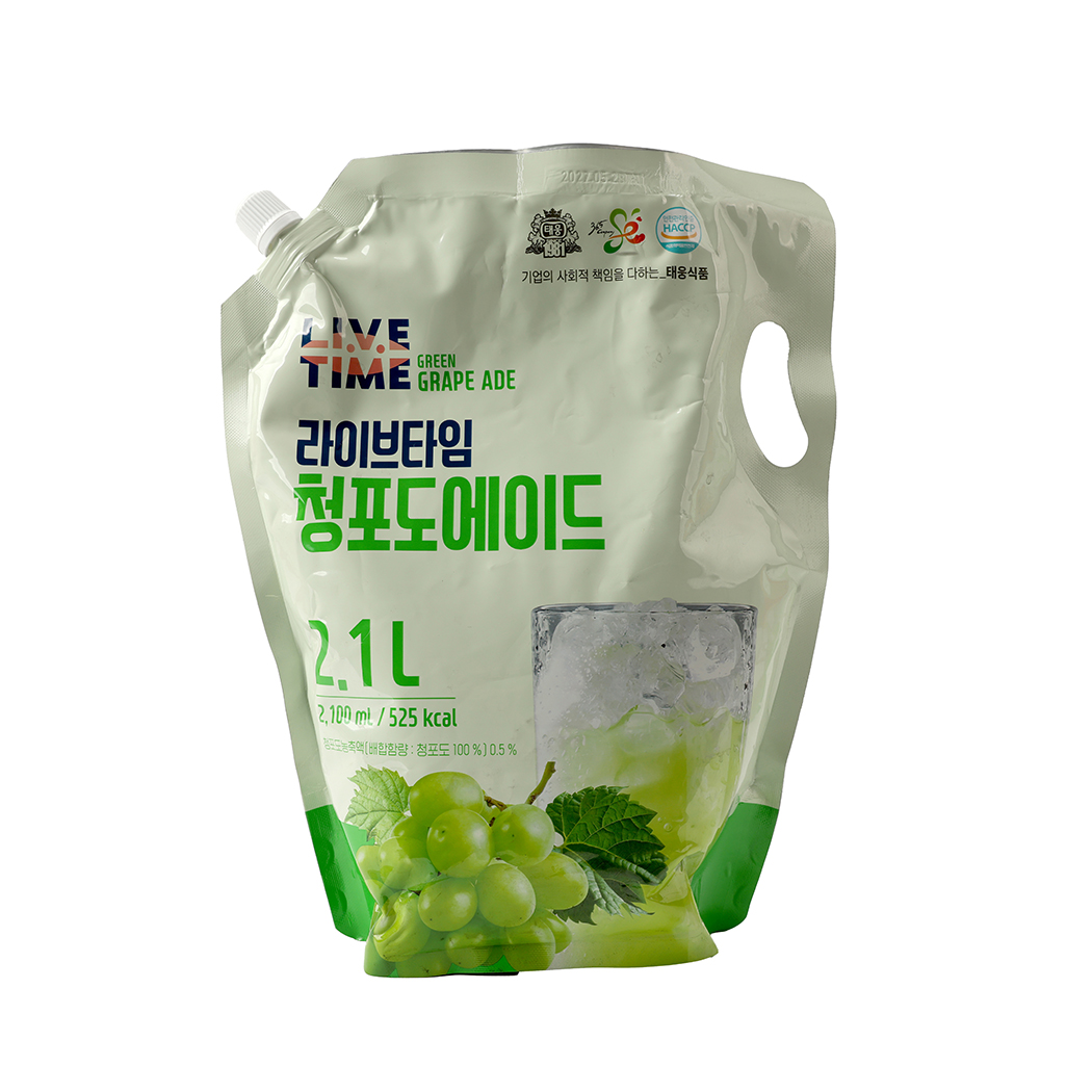 LI.V.E Time Green Grape Ade