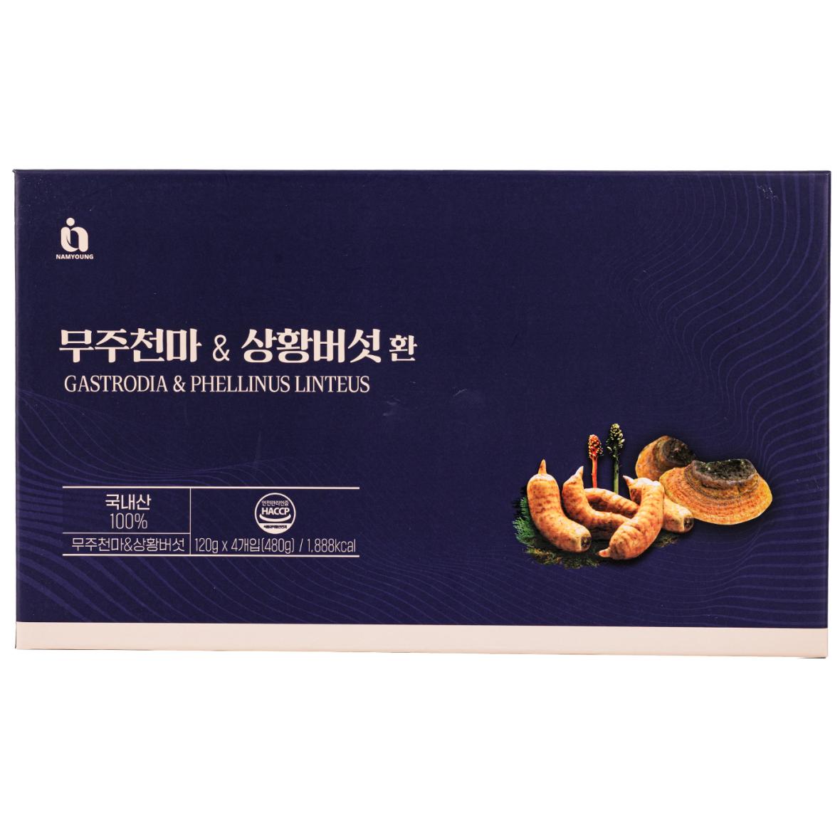 Muju Gastrodia & Phellinus Linteus Pill 120g x 4