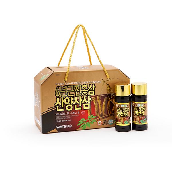 6-year-old Korea Red Ginseng and  Mountain Ginseng