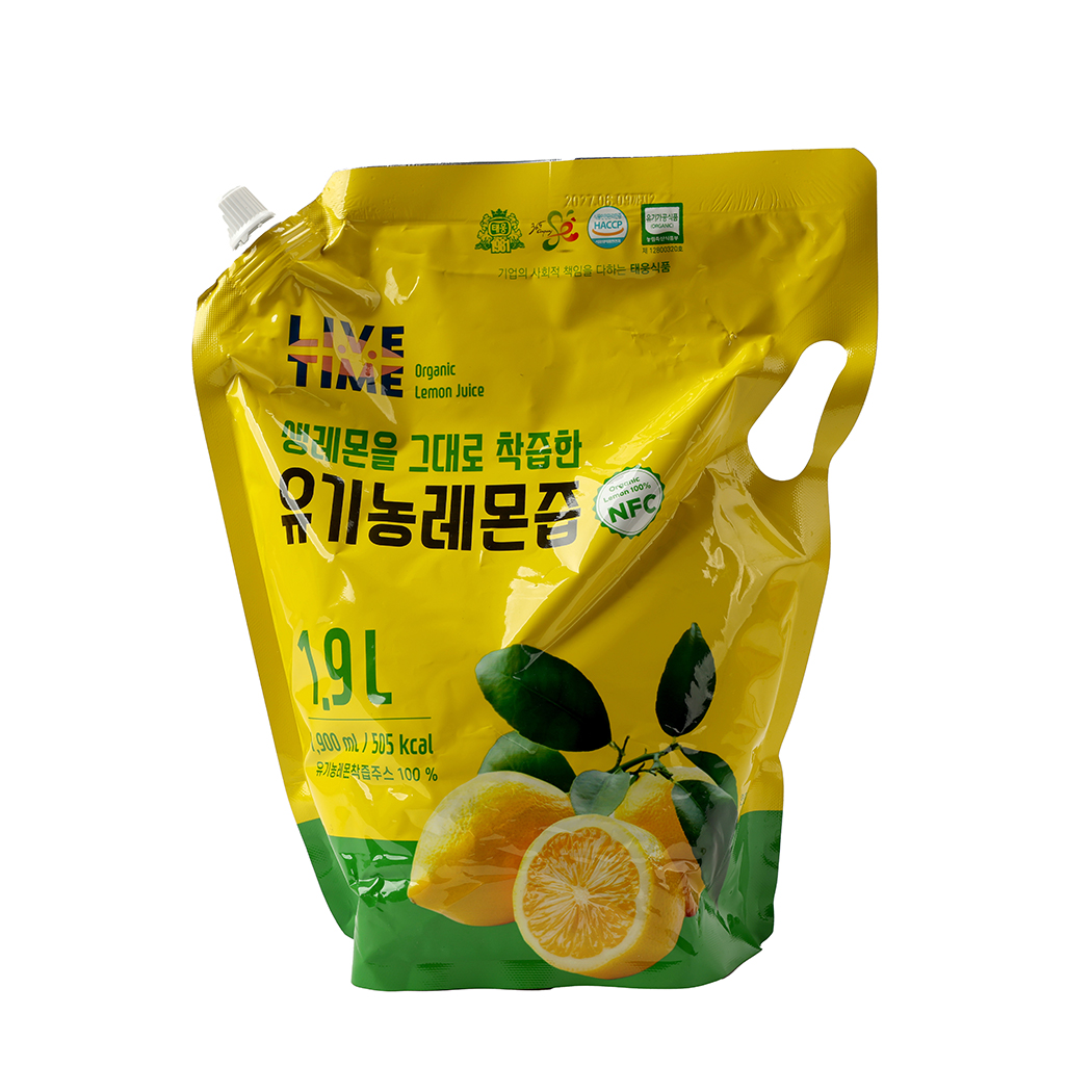 LI.V.E Time Organic Lemon Juice