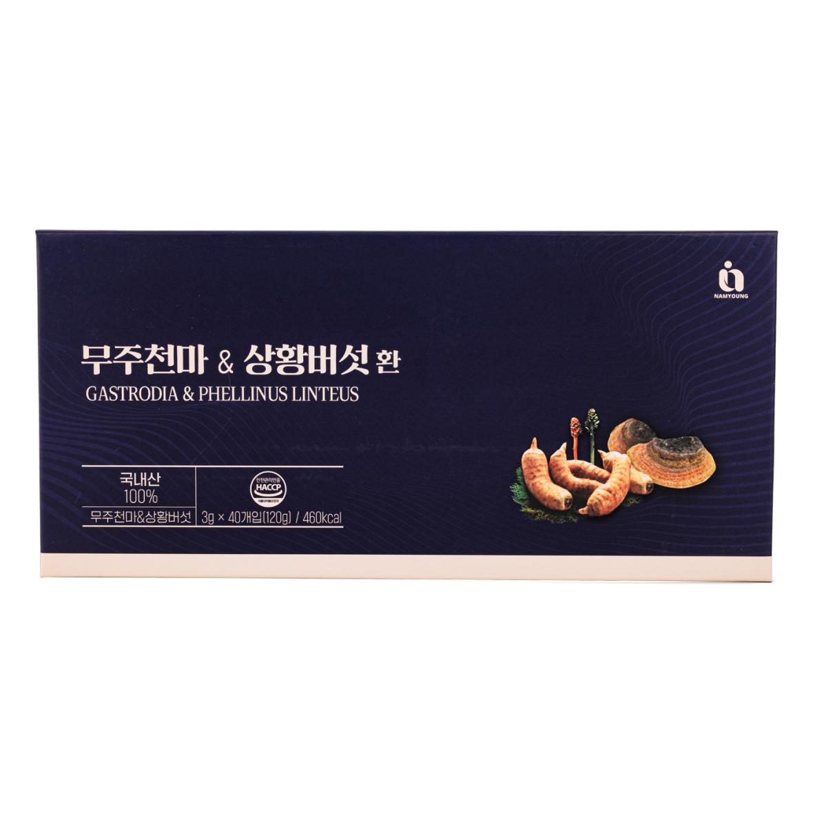 Muju Gastrodia & Phellinus Herbal Ball (Stick Type)