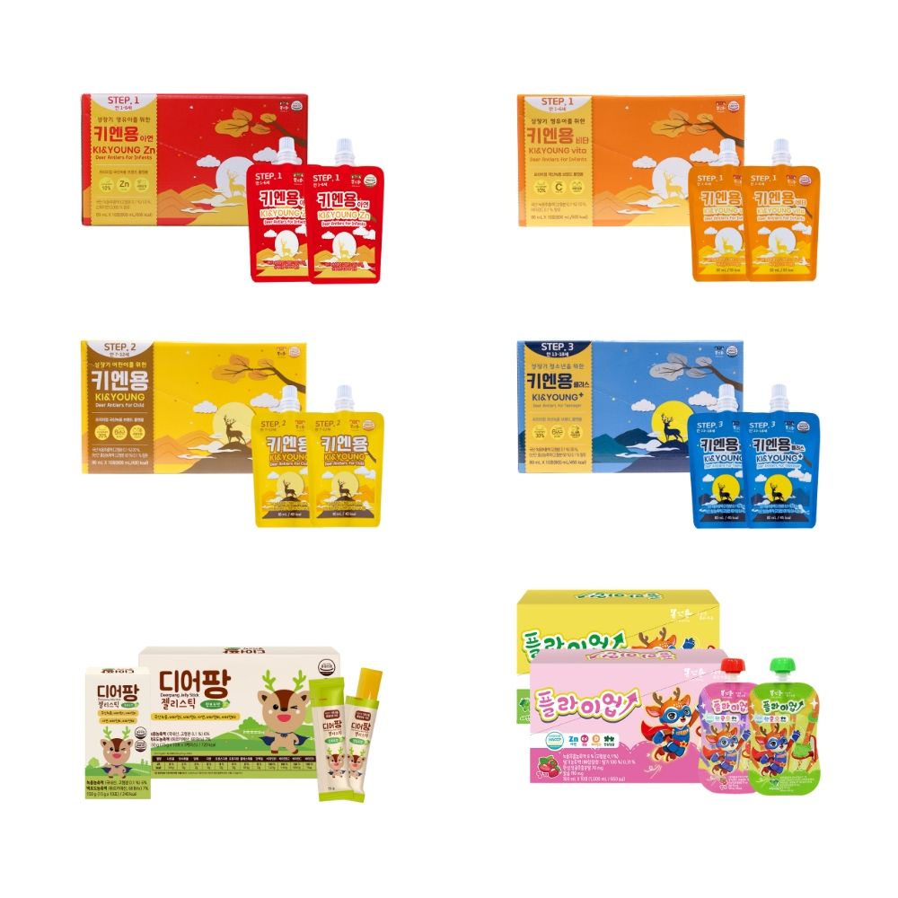 [MOM&YOUNG] Kid's Health Beverge & Jelly Stick